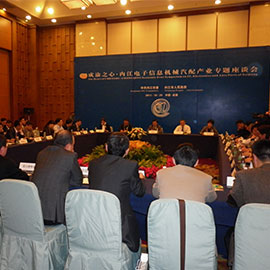 电子信息机械汽配产业座谈会